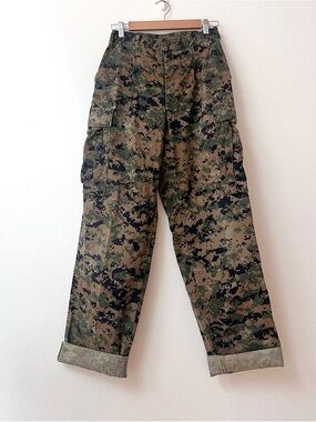 Marines Woodland Digital Camo Cargo Pants MARPAT Trousers